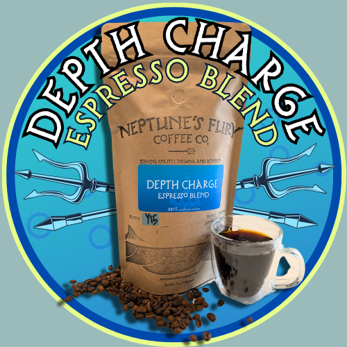 Depth Charge Espresso – Neptune's Fury Coffee Co.
